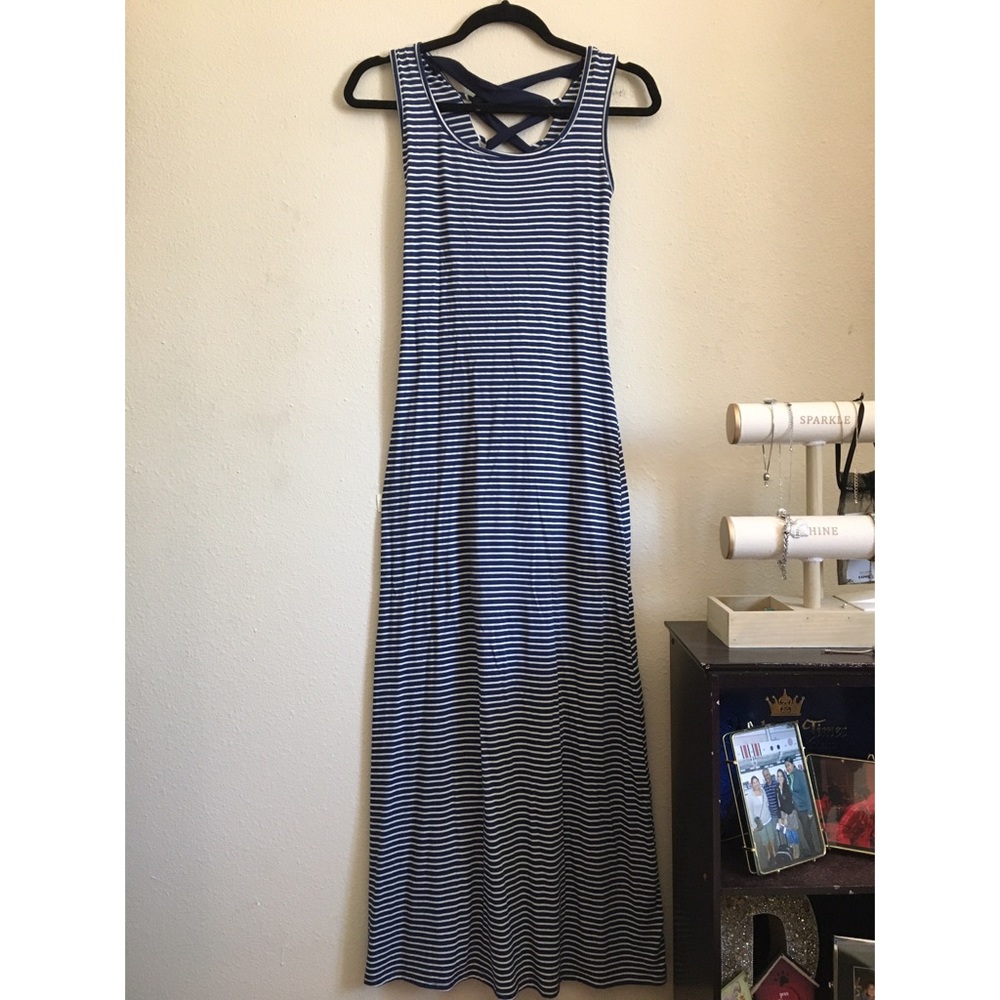 Maxi striped dress